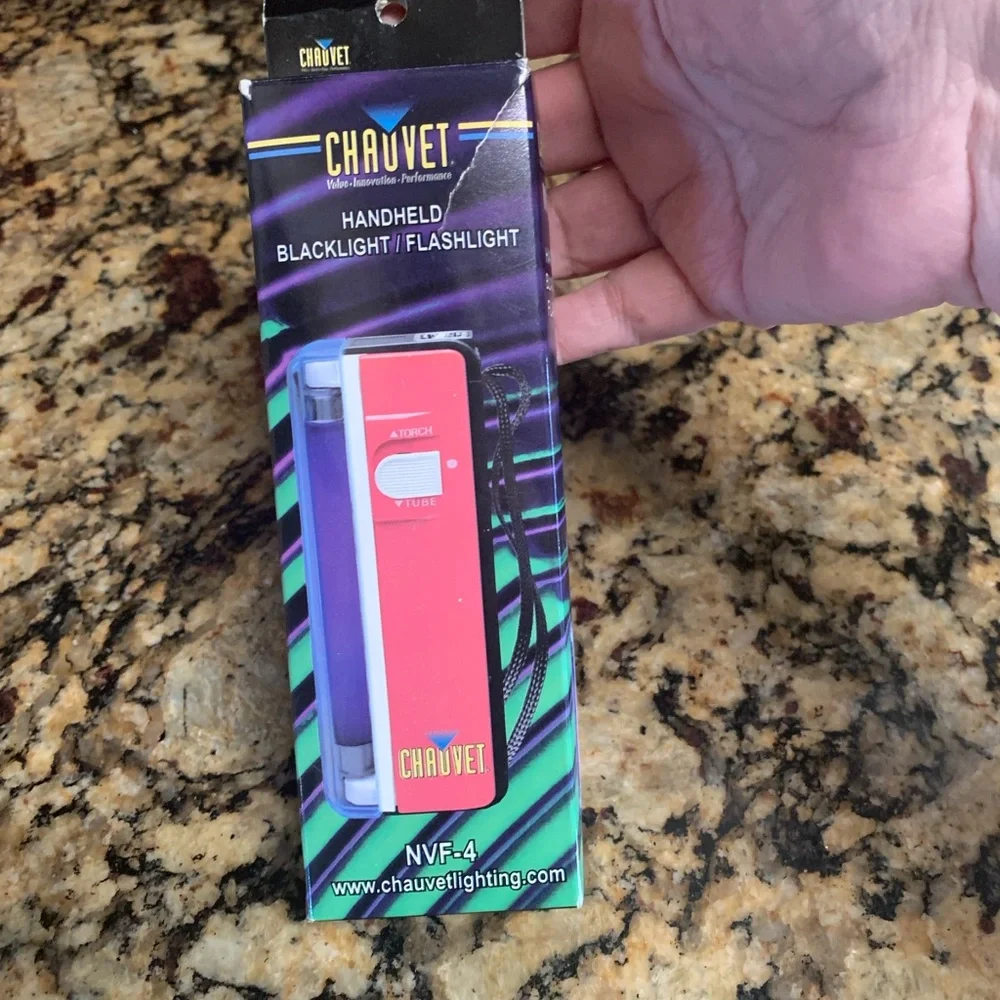 Chauvet Handheld Blacklight Flashlight - Picture 1 of 8